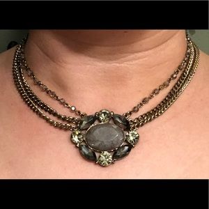 14th & Union Vintage Oval Shaped Pendant Necklace